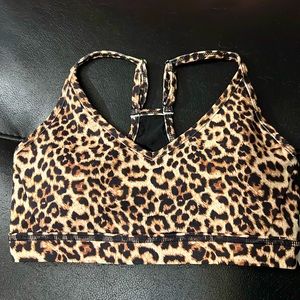 Woman’s Zyia extra small, sports bra, leopard print.  NWT.